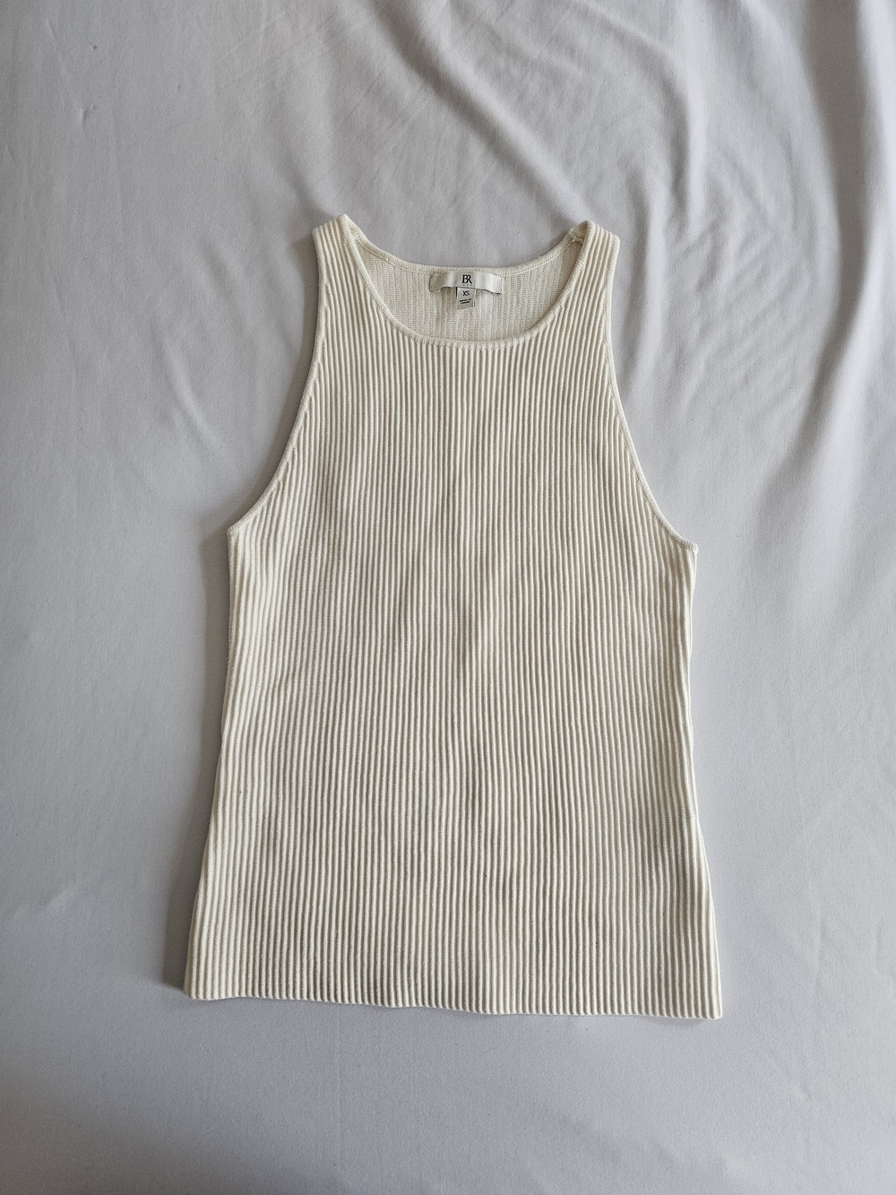 Banana Republic Ribbed Tank Top - Cream